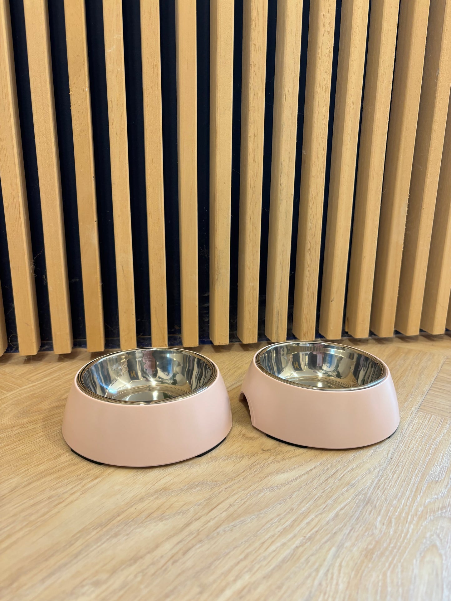 Voer/waterbak - Roze