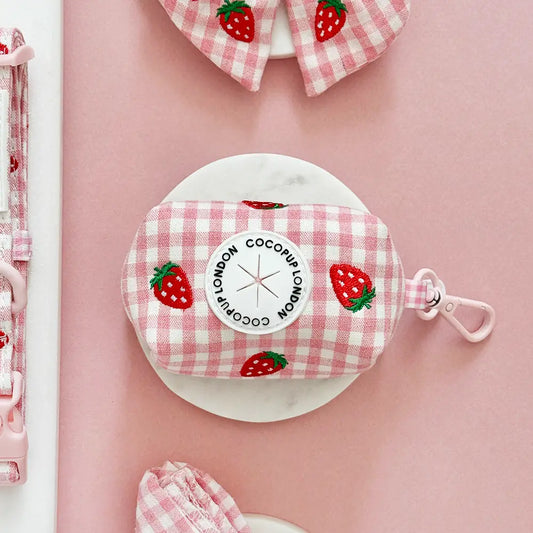 Cocopup London - Poepzakhouder Strawberry Picnic