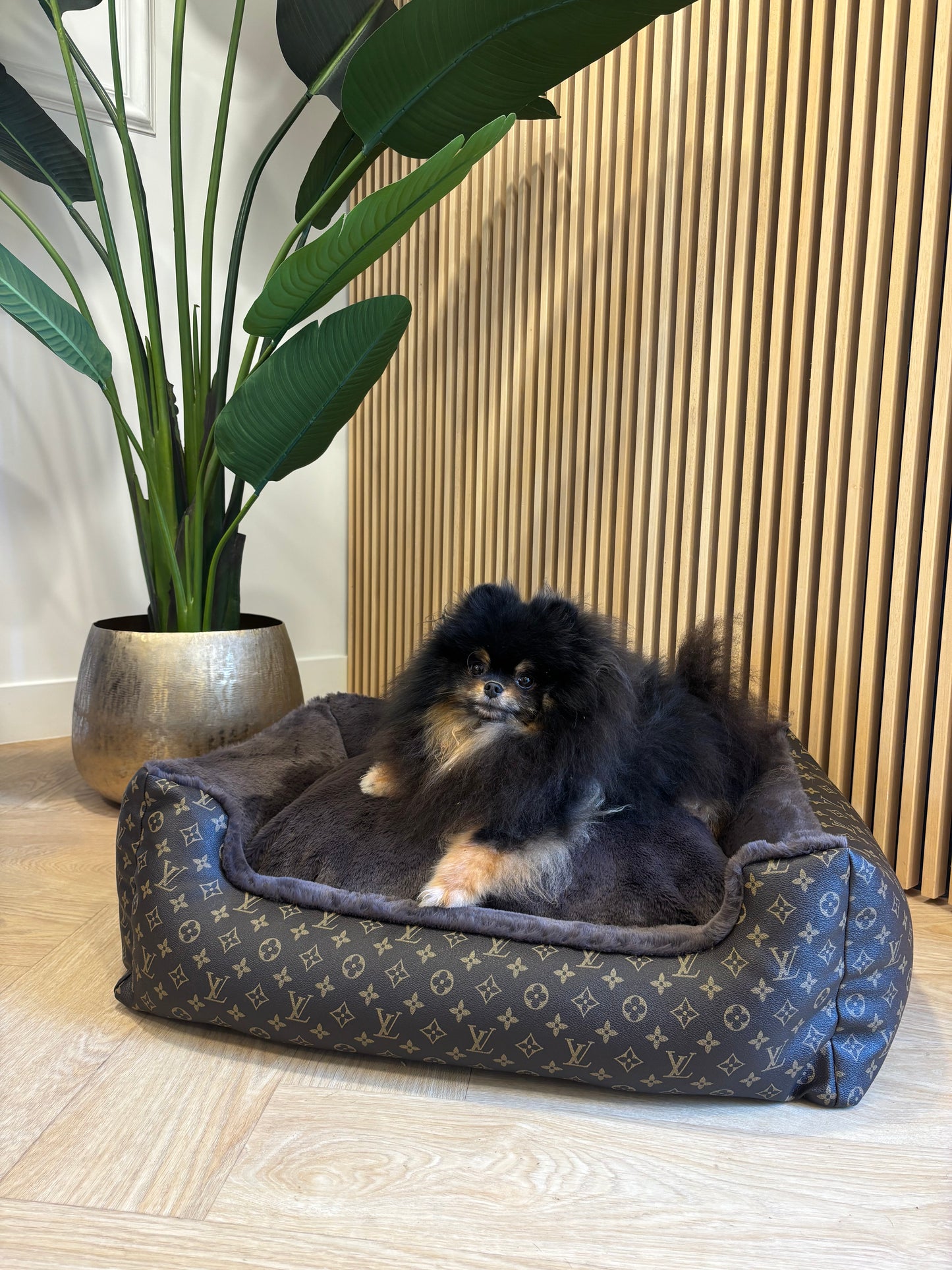 Mand - Leatherlook LV bruin