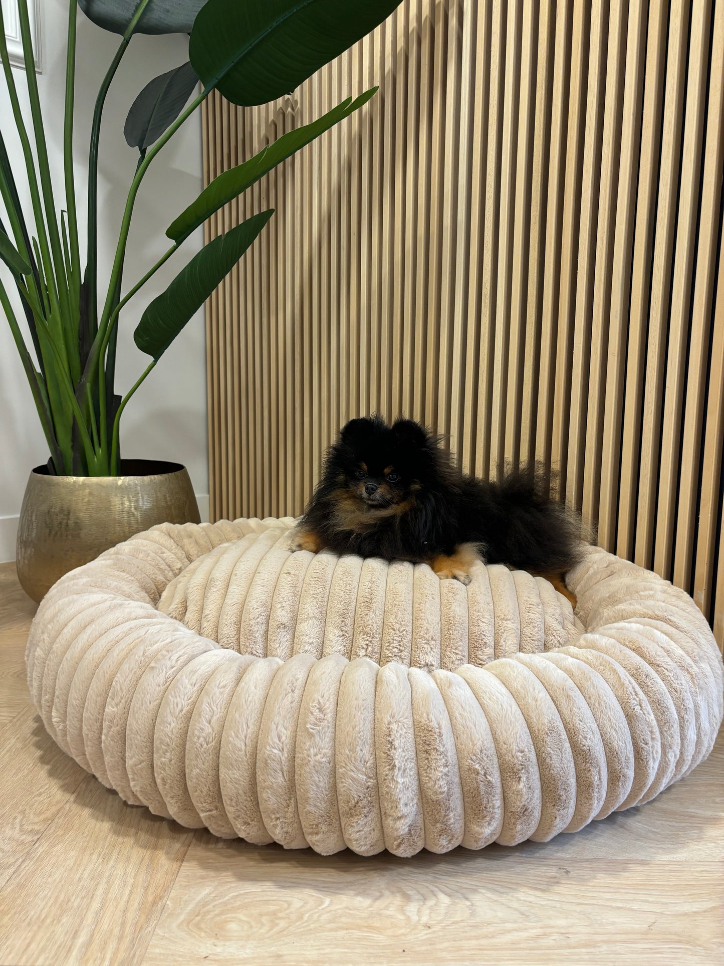 Donut mand beige