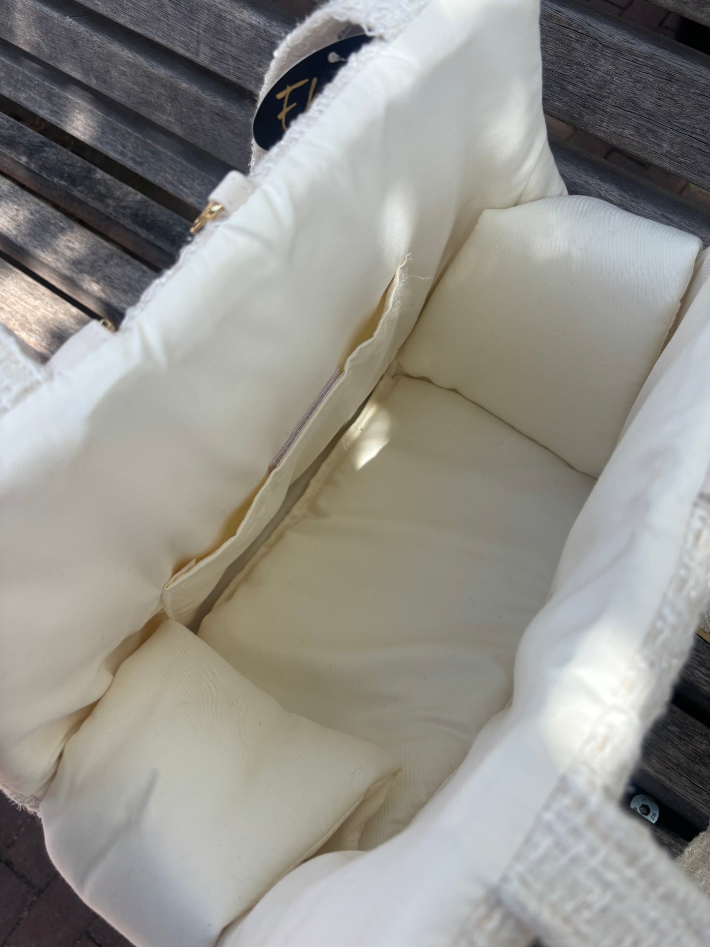 Eh Gia Fair Bag Tweed Ivory
