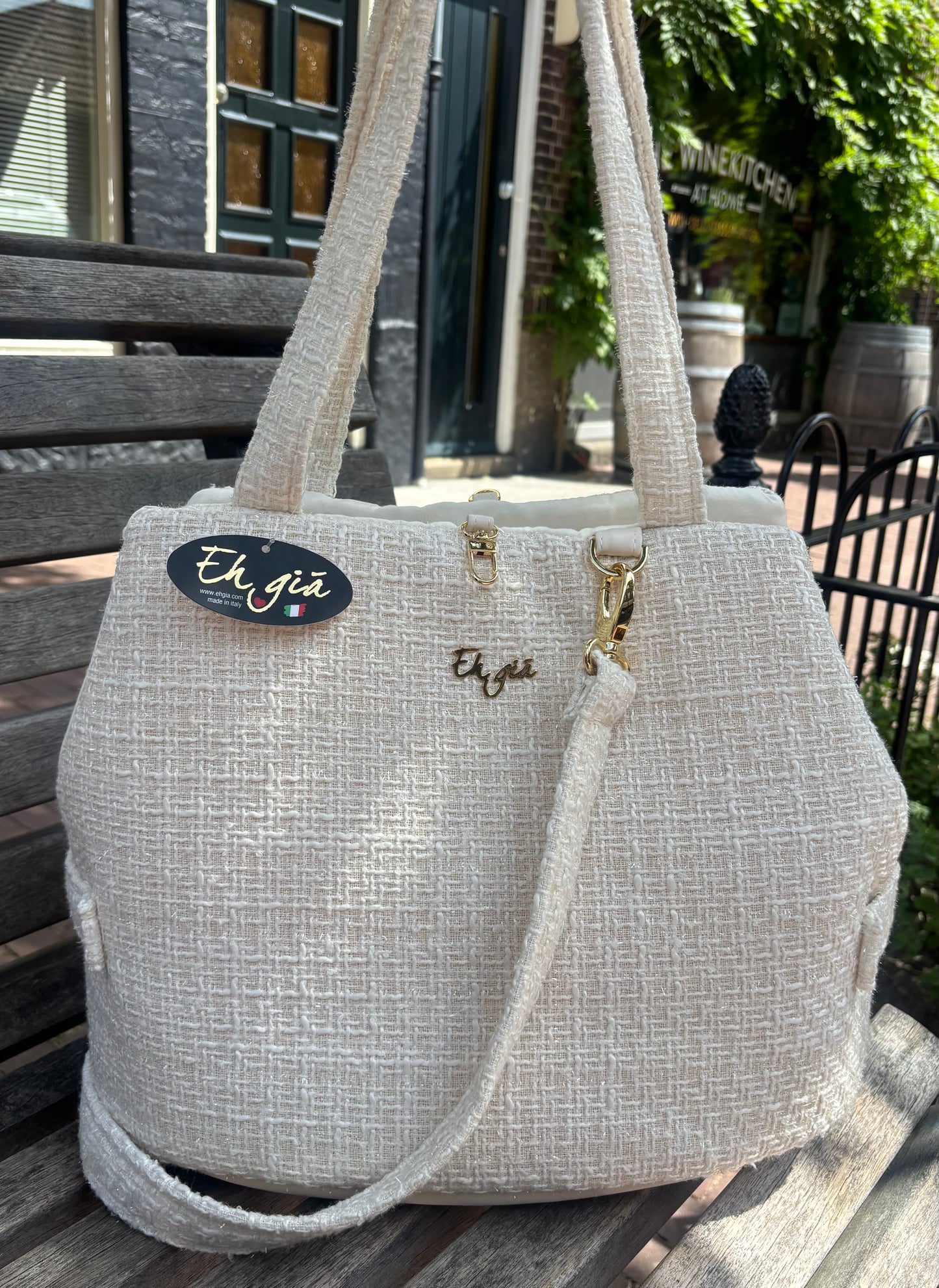 Eh Gia Fair Bag Tweed Ivory