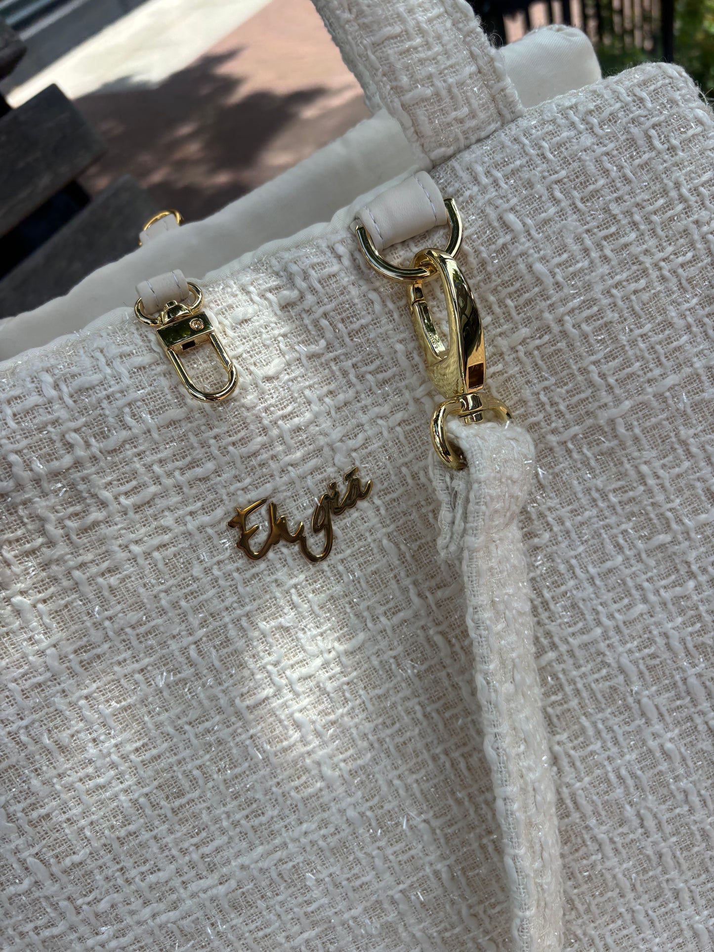 Eh Gia Fair Bag Tweed Ivory