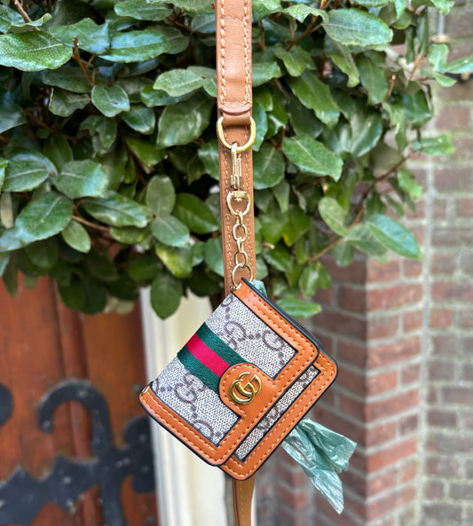 Poepzakhouder - Tasje GG Beige Camel