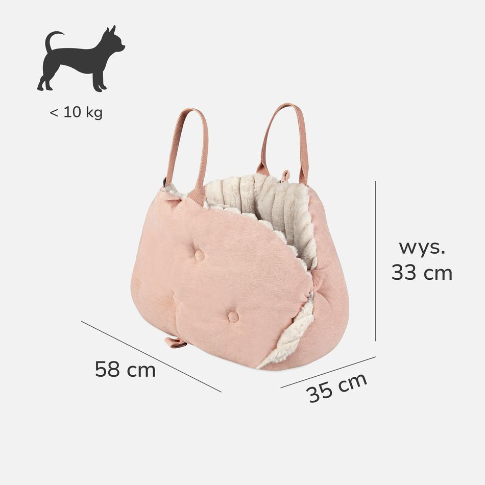 Carinio - Doda tas/autostoel Blush
