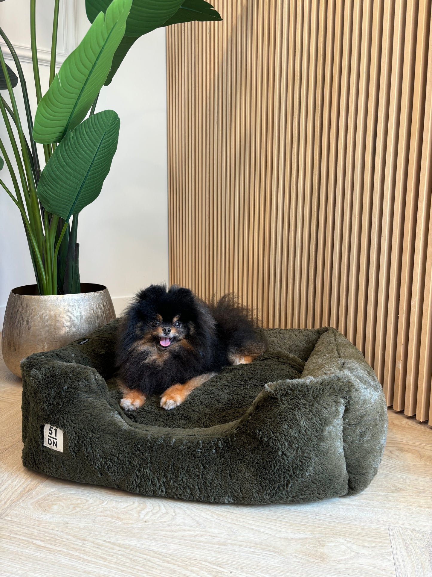 51DN - Zachte mand donkergroen