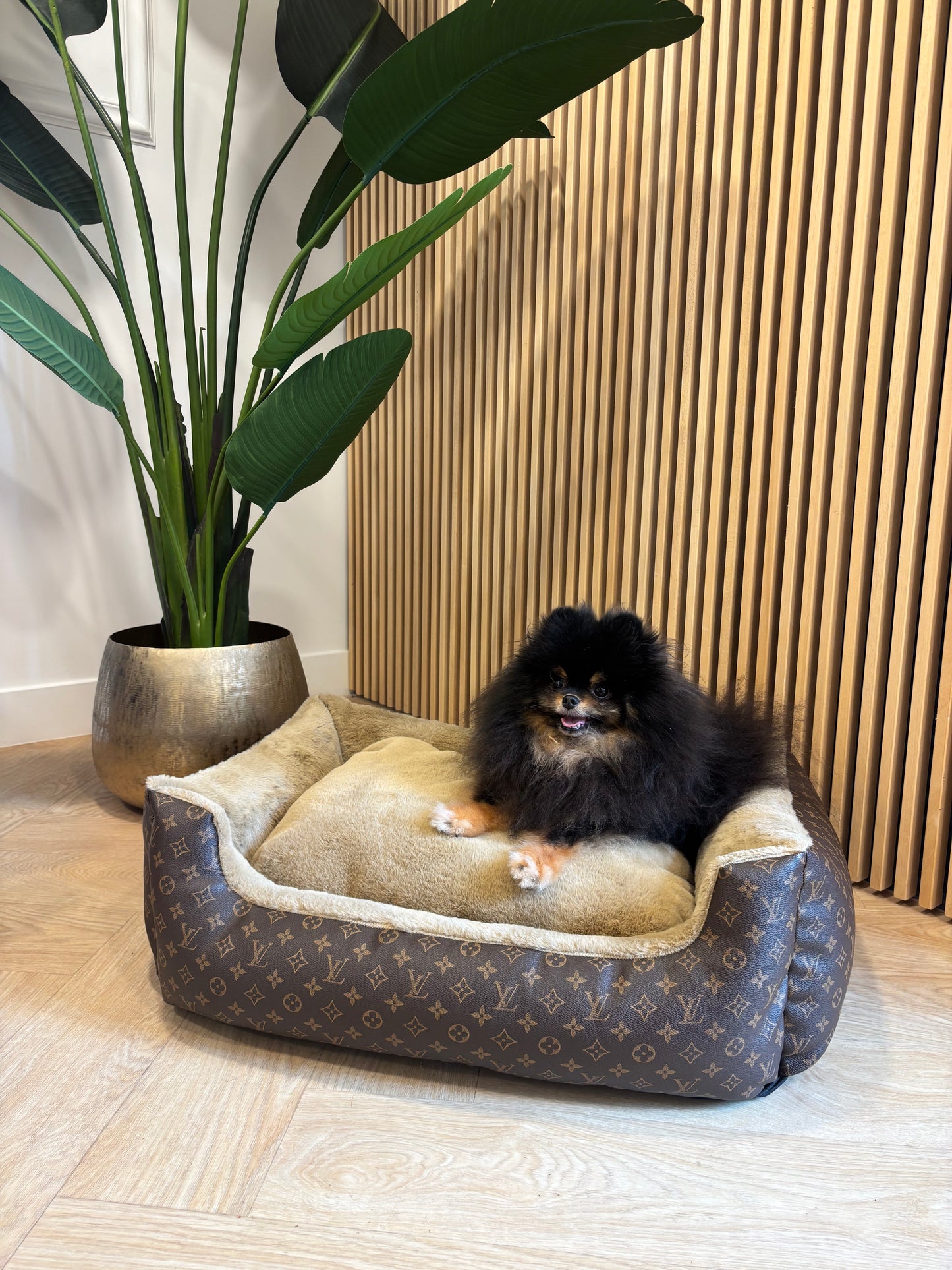 Mand - Leatherlook LV bruin