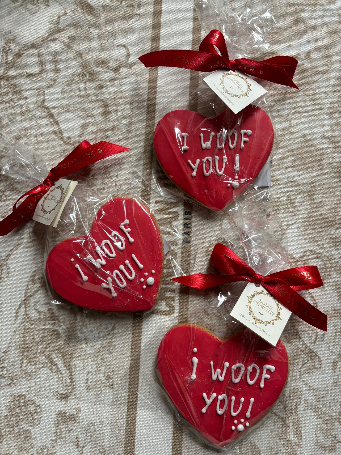 Dolci Impronte - I woof you koek
