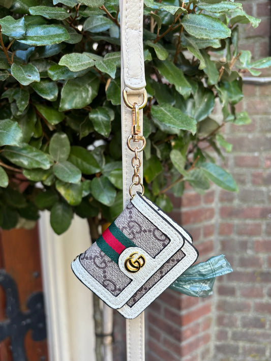 Poepzakhouder - Tasje GG Beige Offwhite