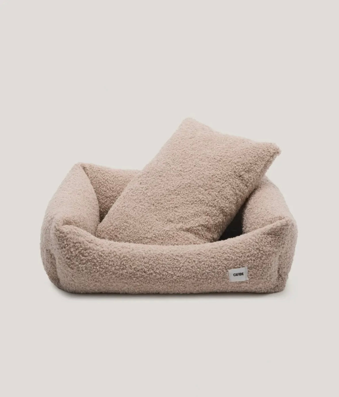 Cafide - Mand Teddy beige