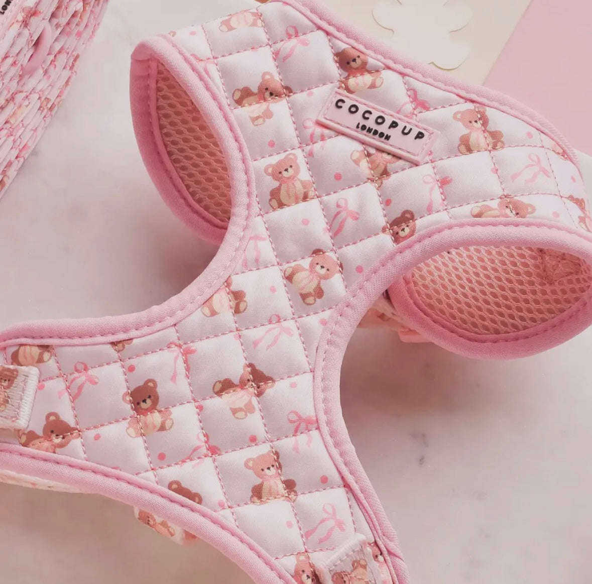 Cocopup London - Tuig teddybeer roze