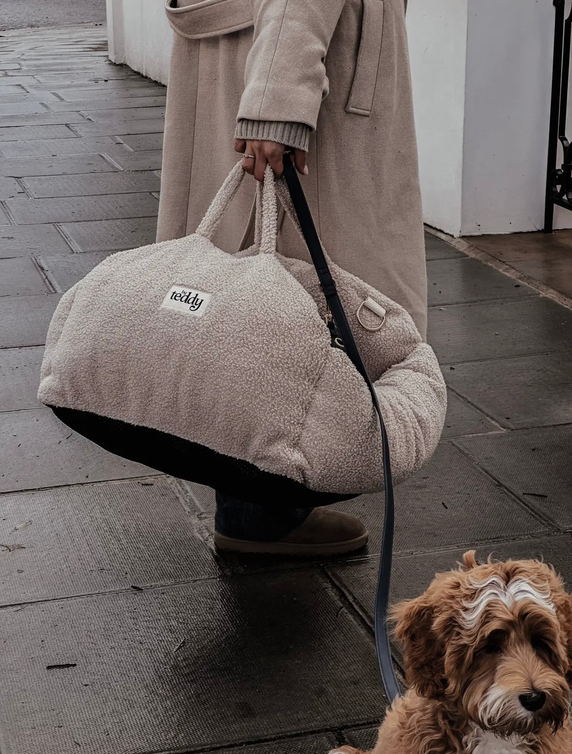 Teddy autostoel beige