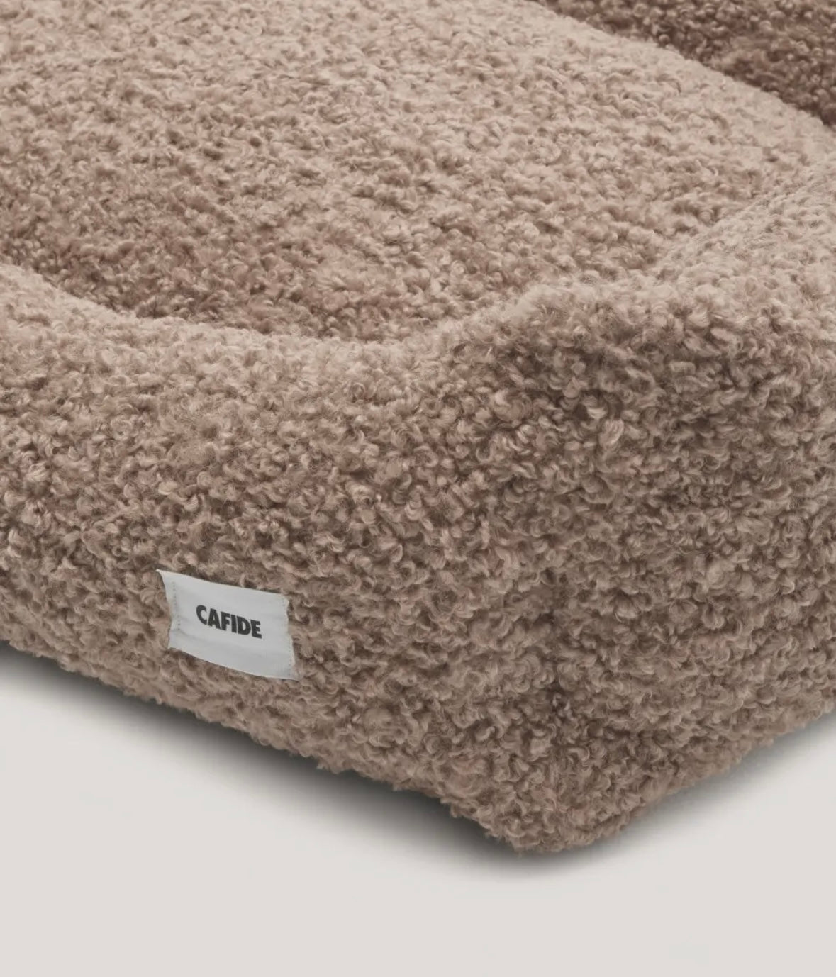 Cafide - Mand Teddy beige