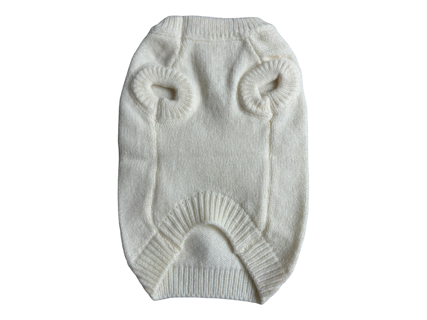 Sweater met ster wit