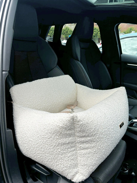 Autostoel Bouclé - wit