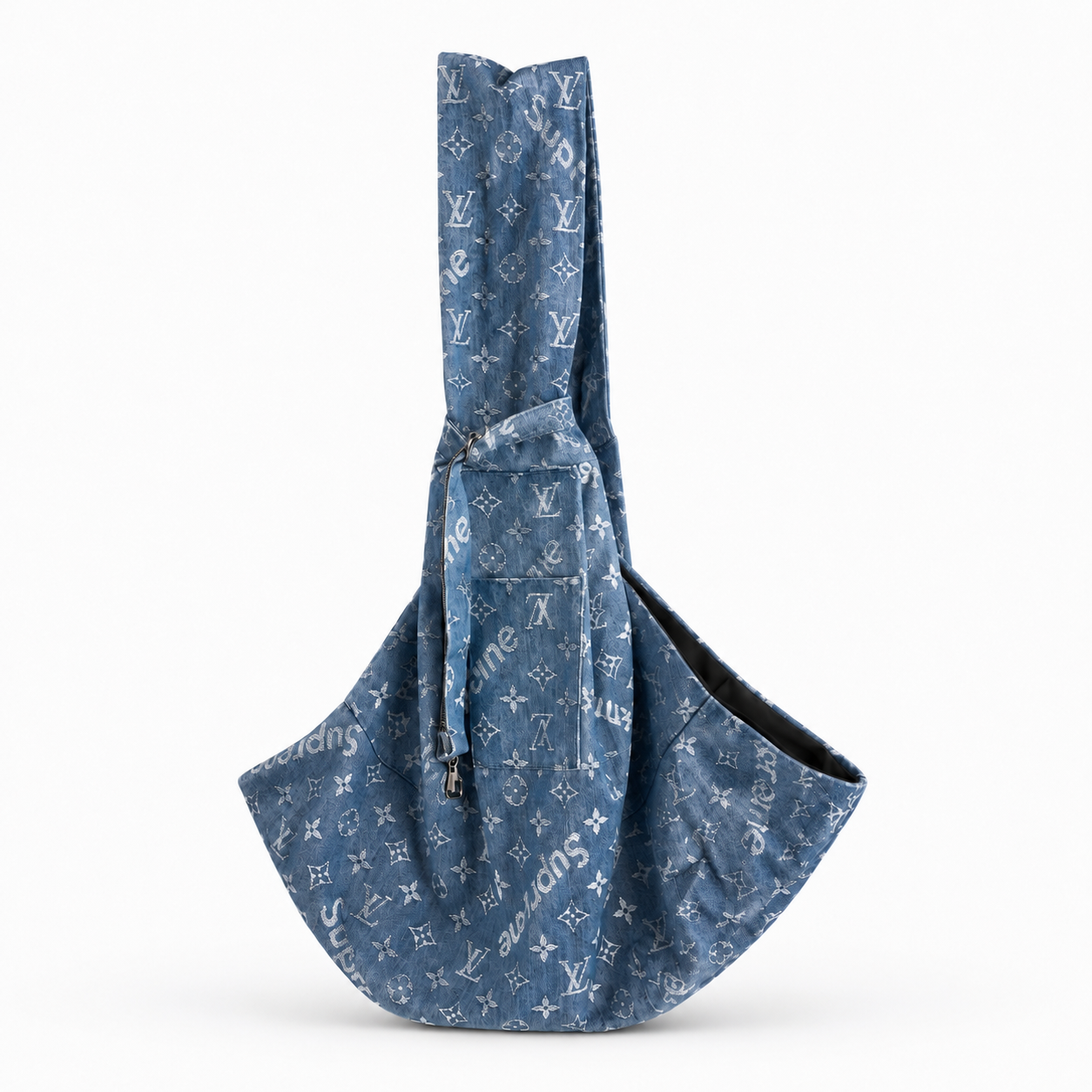 Draagtas - Denim blauw