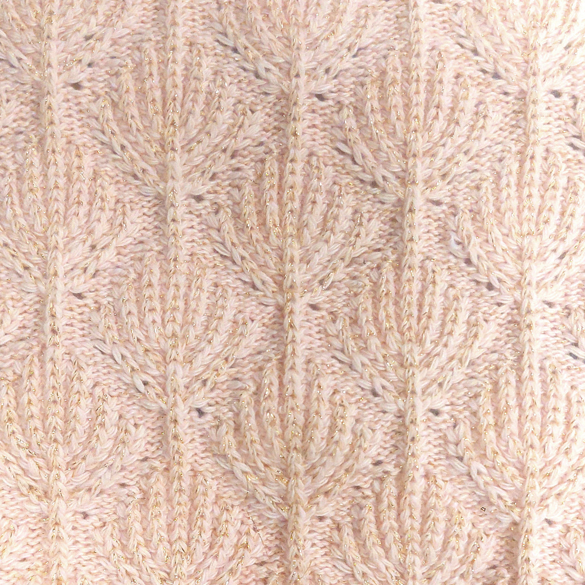 Milk & Pepper - Sweater Ernestine Roze Lurex Goud