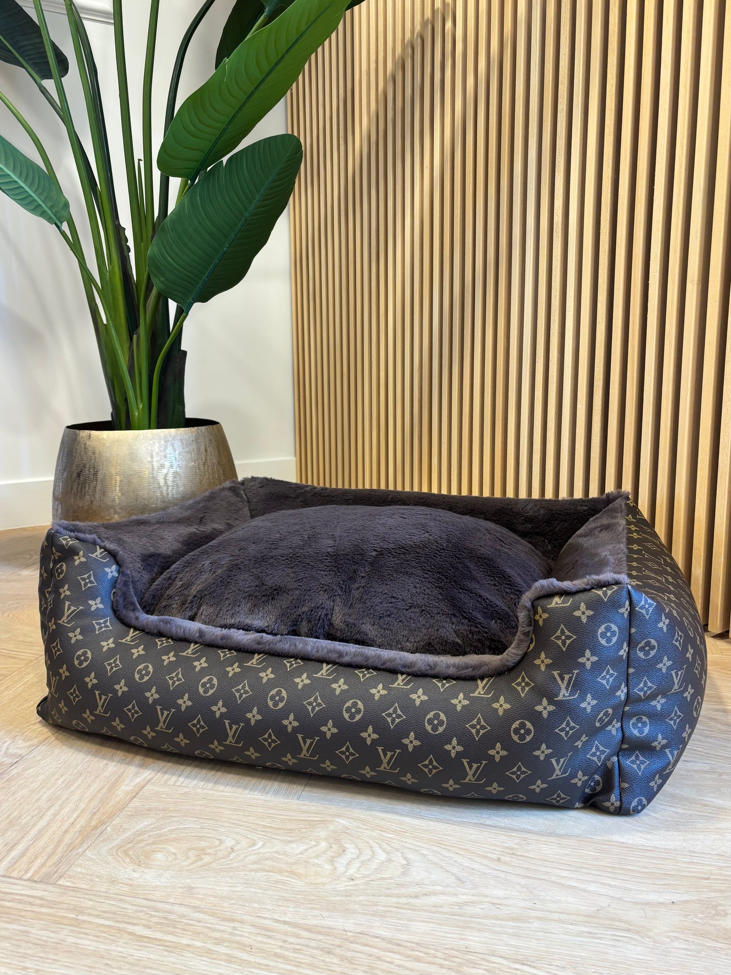 Mand - Leatherlook LV bruin