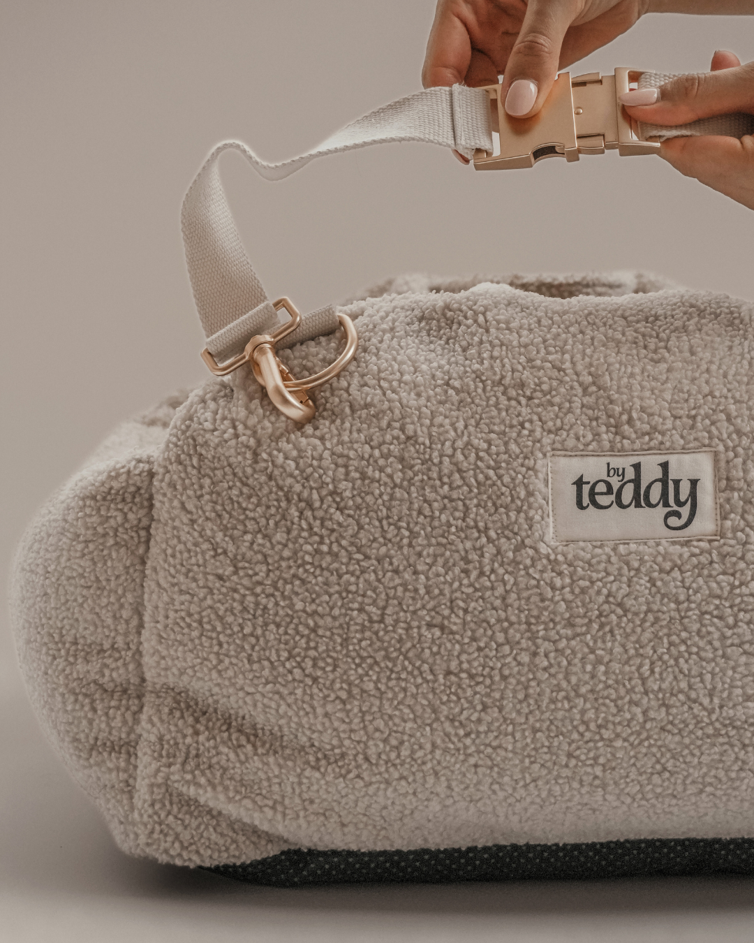 Teddy autostoel beige