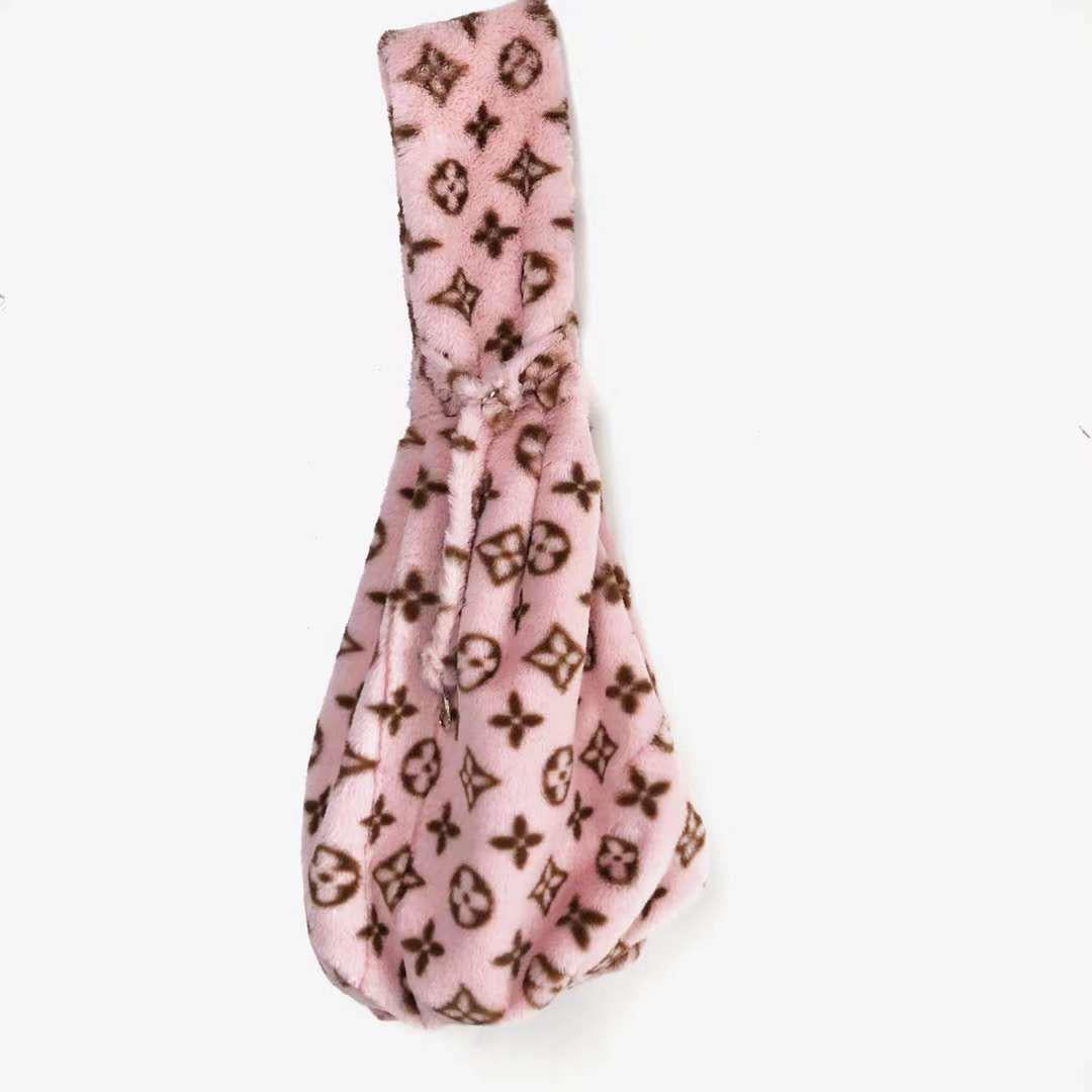 Zachte draagtas roze