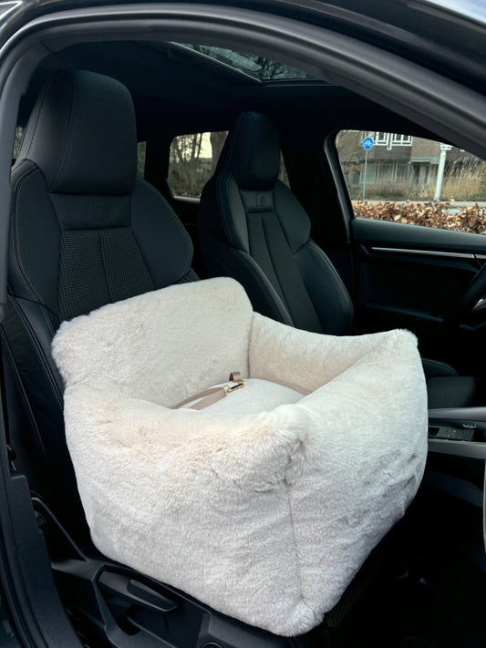 Autostoel - Fur Offwhite