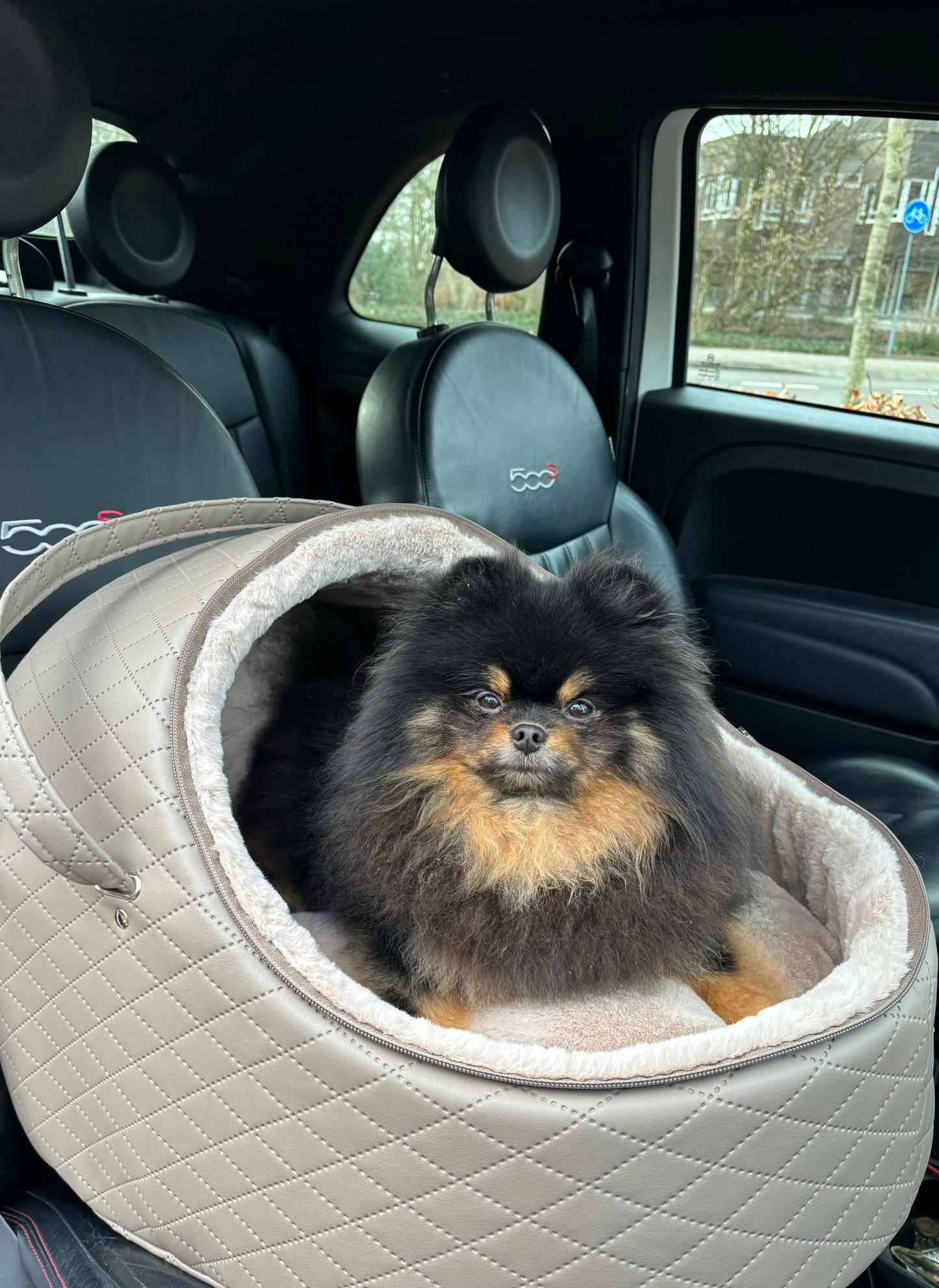 Eh Gia Car Seat Igloo Square Taupe