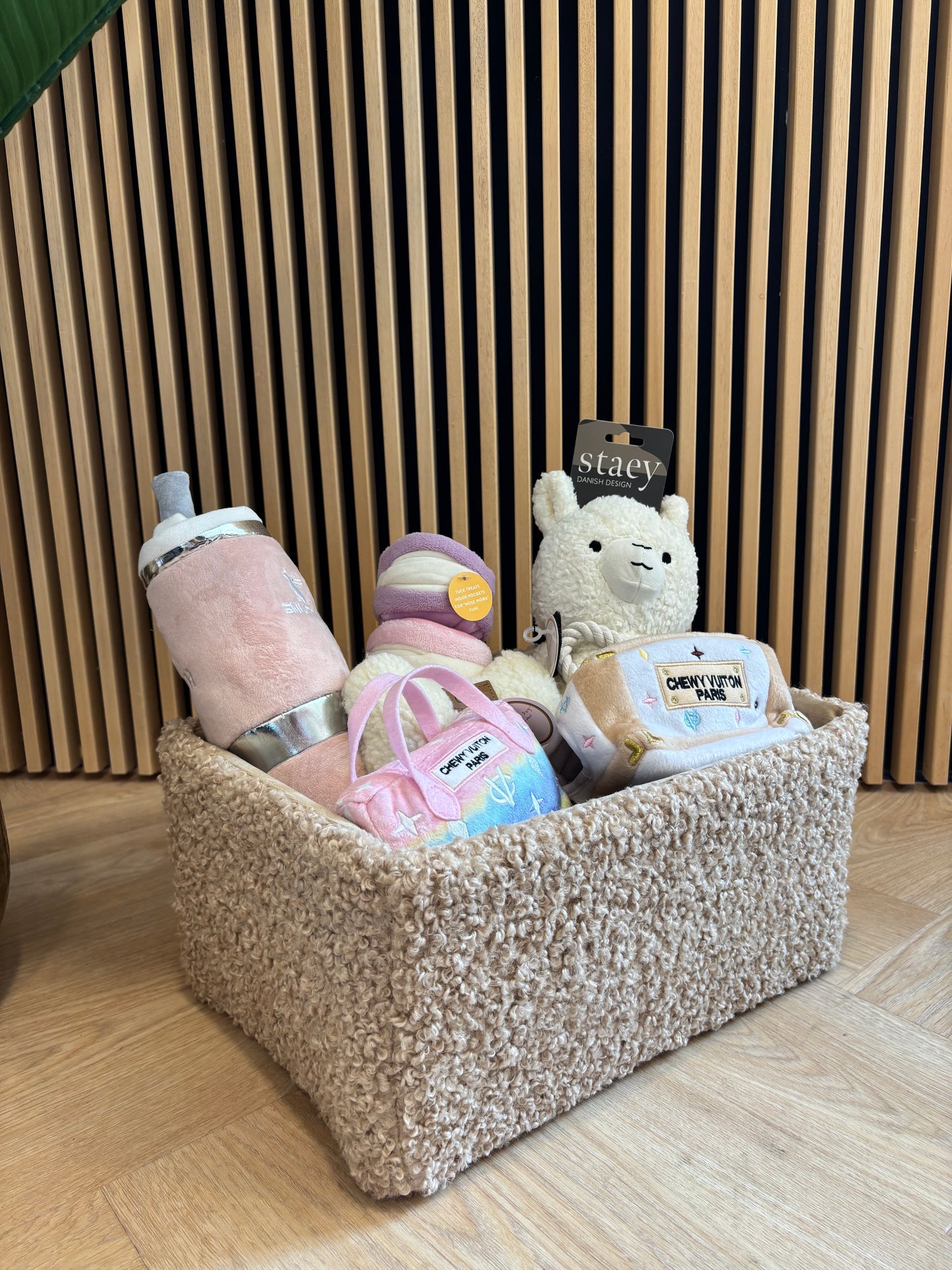 Speelgoedbox - Curly Teddy