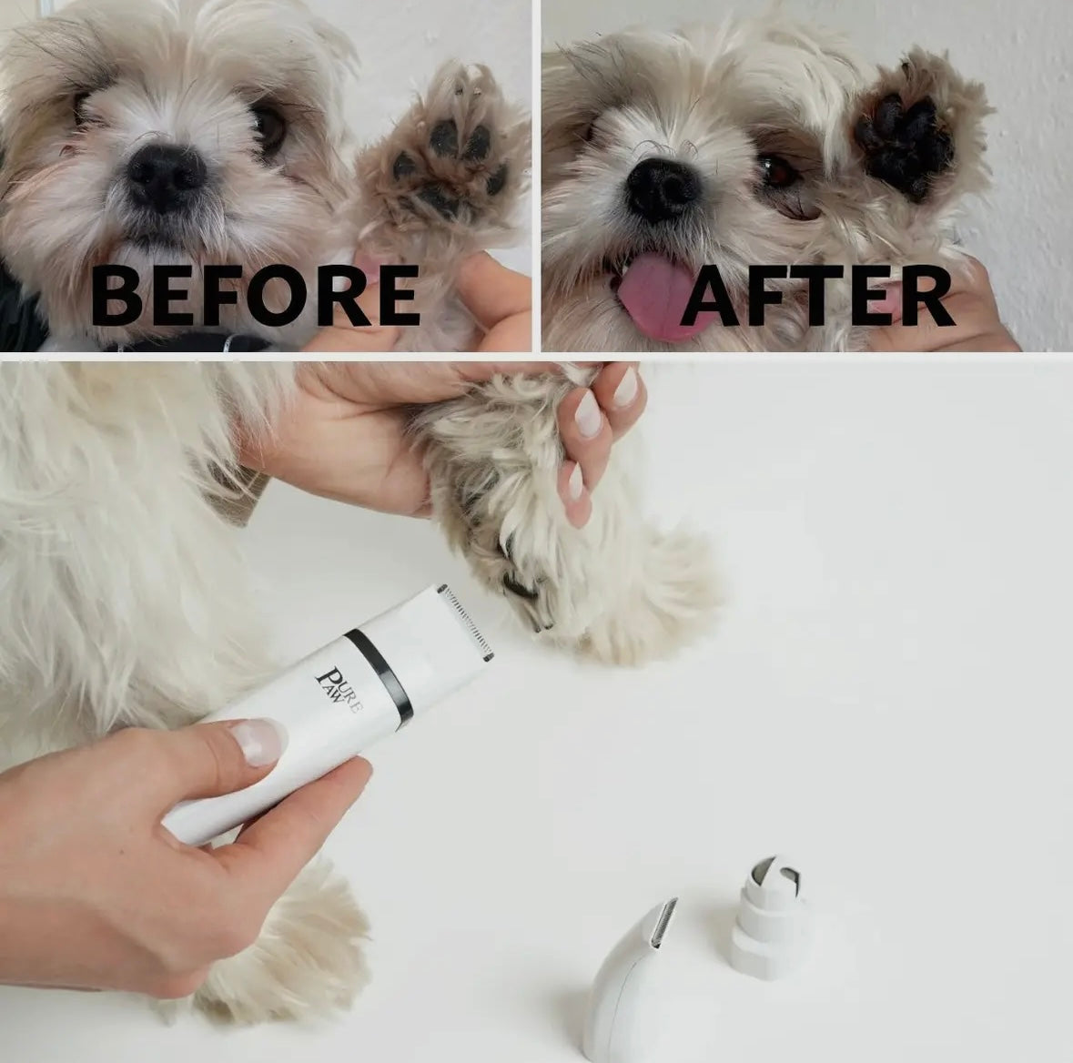 PurePaw 2 in 1 Poottrimmer
