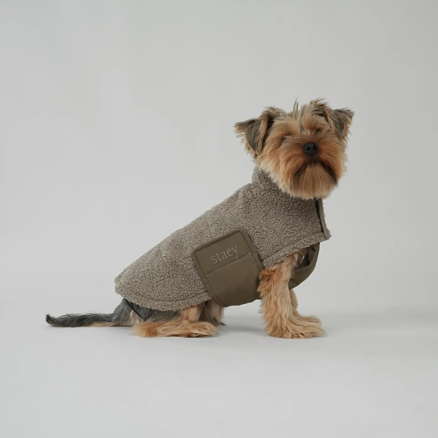 Staey - Hondenjas Teddy Taupe