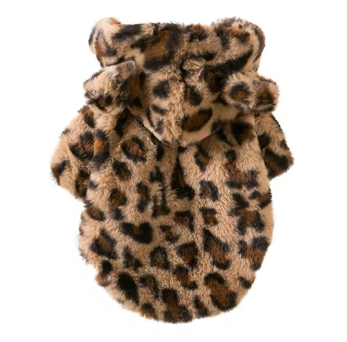 Vest luipaard print