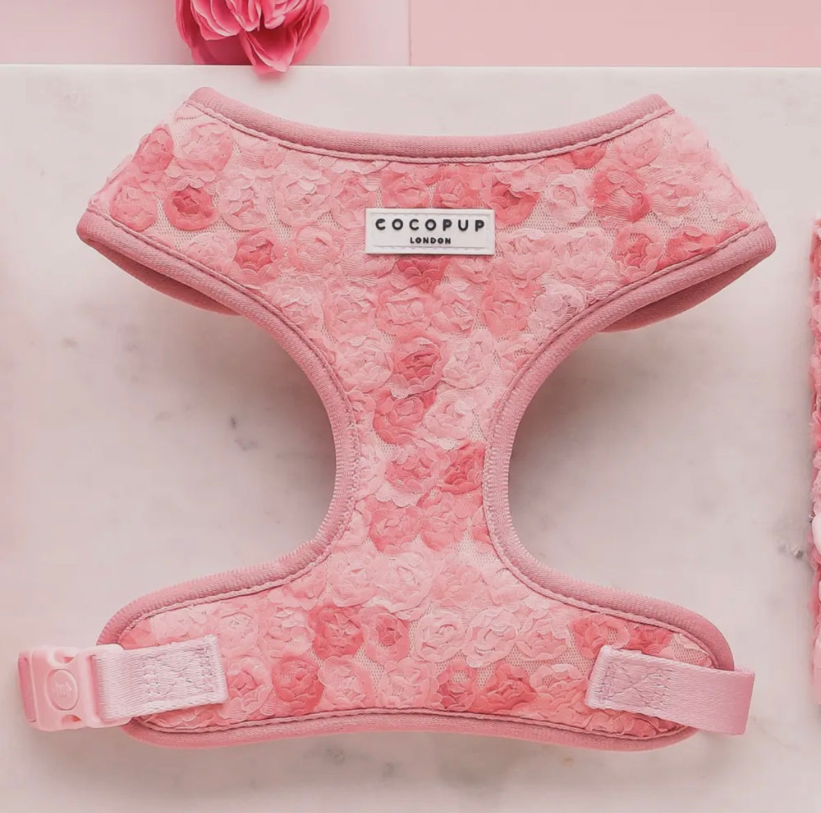Cocopup London - Tuig Peony roze