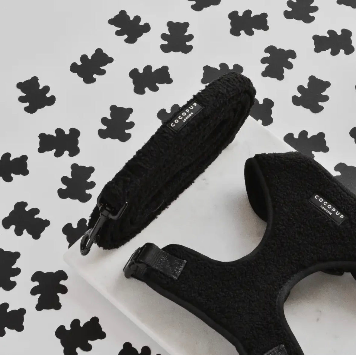 Cocopup London - Lijn Teddy zwart