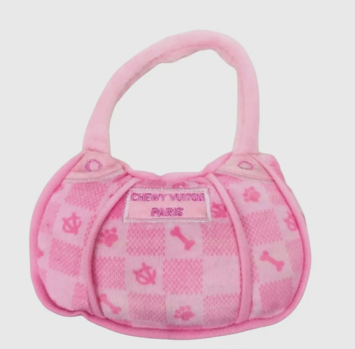 Chewy Vuiton handtas roze