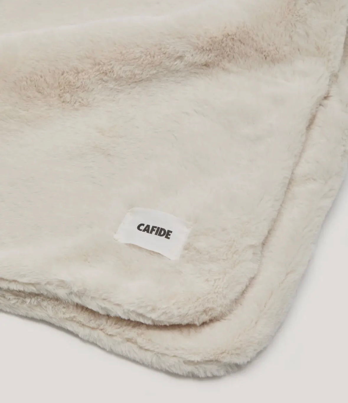 Cafide - Zachte deken beige