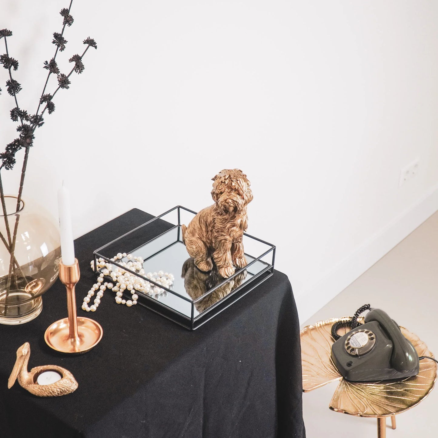 Beeld Labradoodle Goud