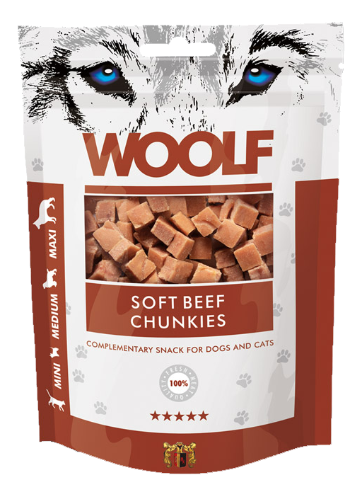 Woolf Chunckies Soft Beef