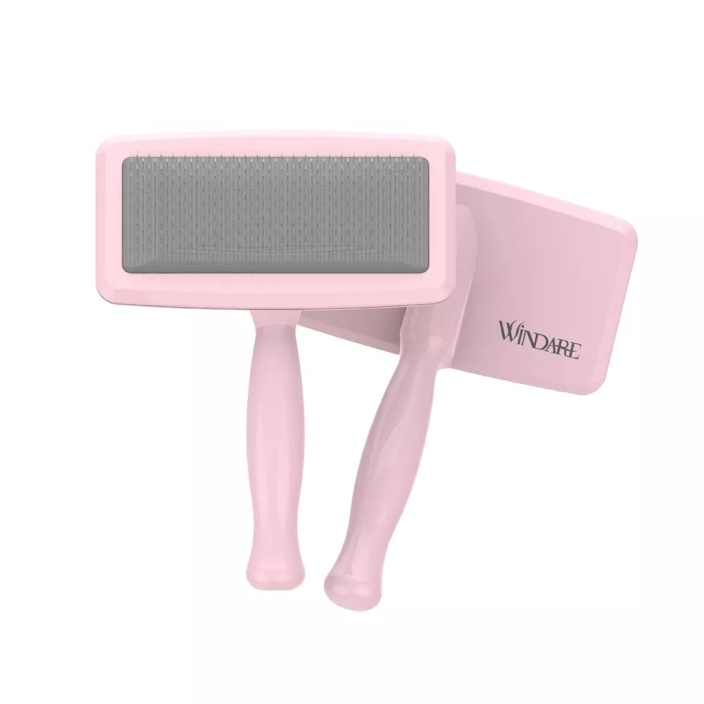 Windare Slicker borstel roze