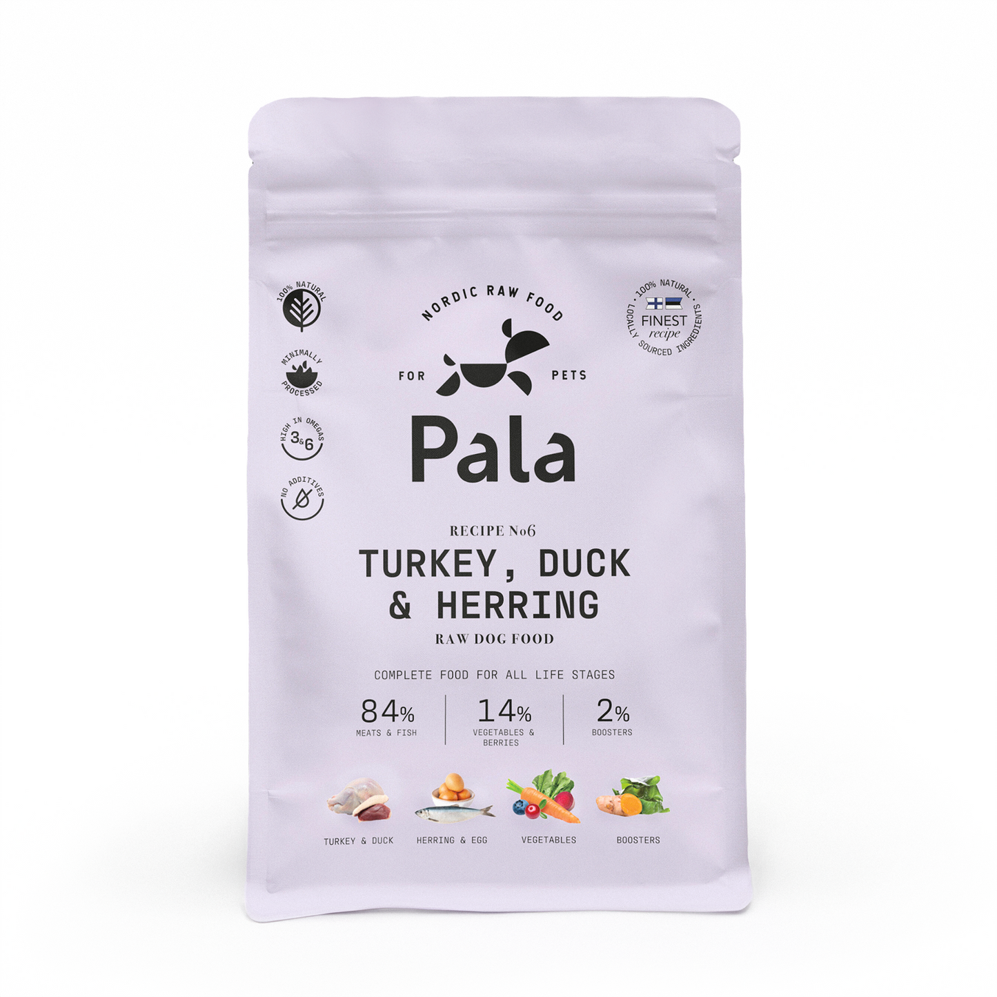 PALA Dog Gently Air-dried Turkey, Duck & Herring 1KG