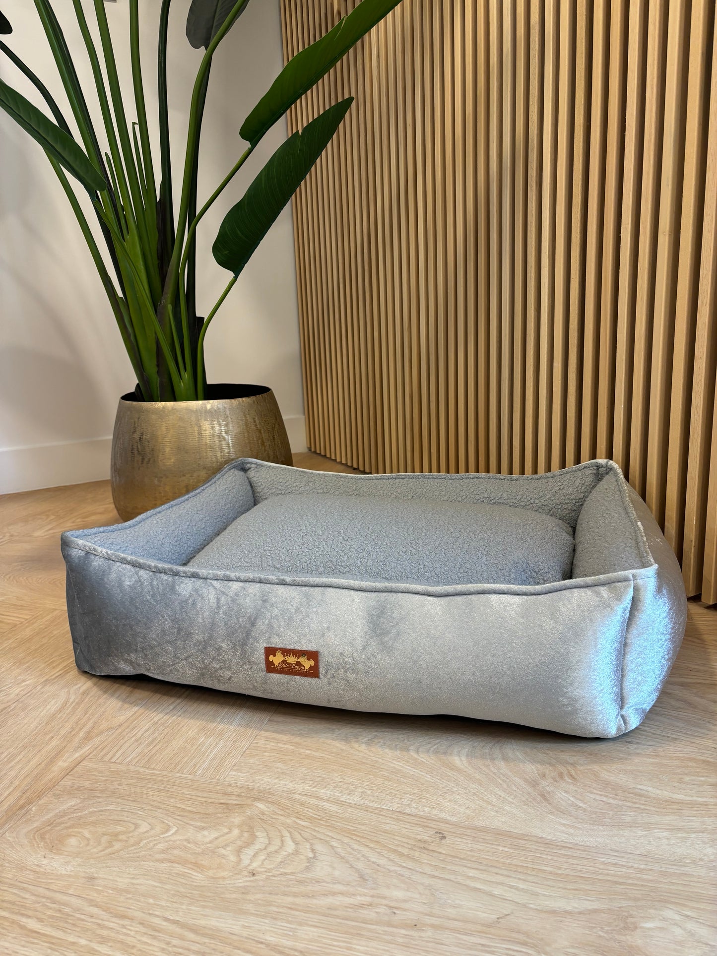 Dog bed Gray Teddy