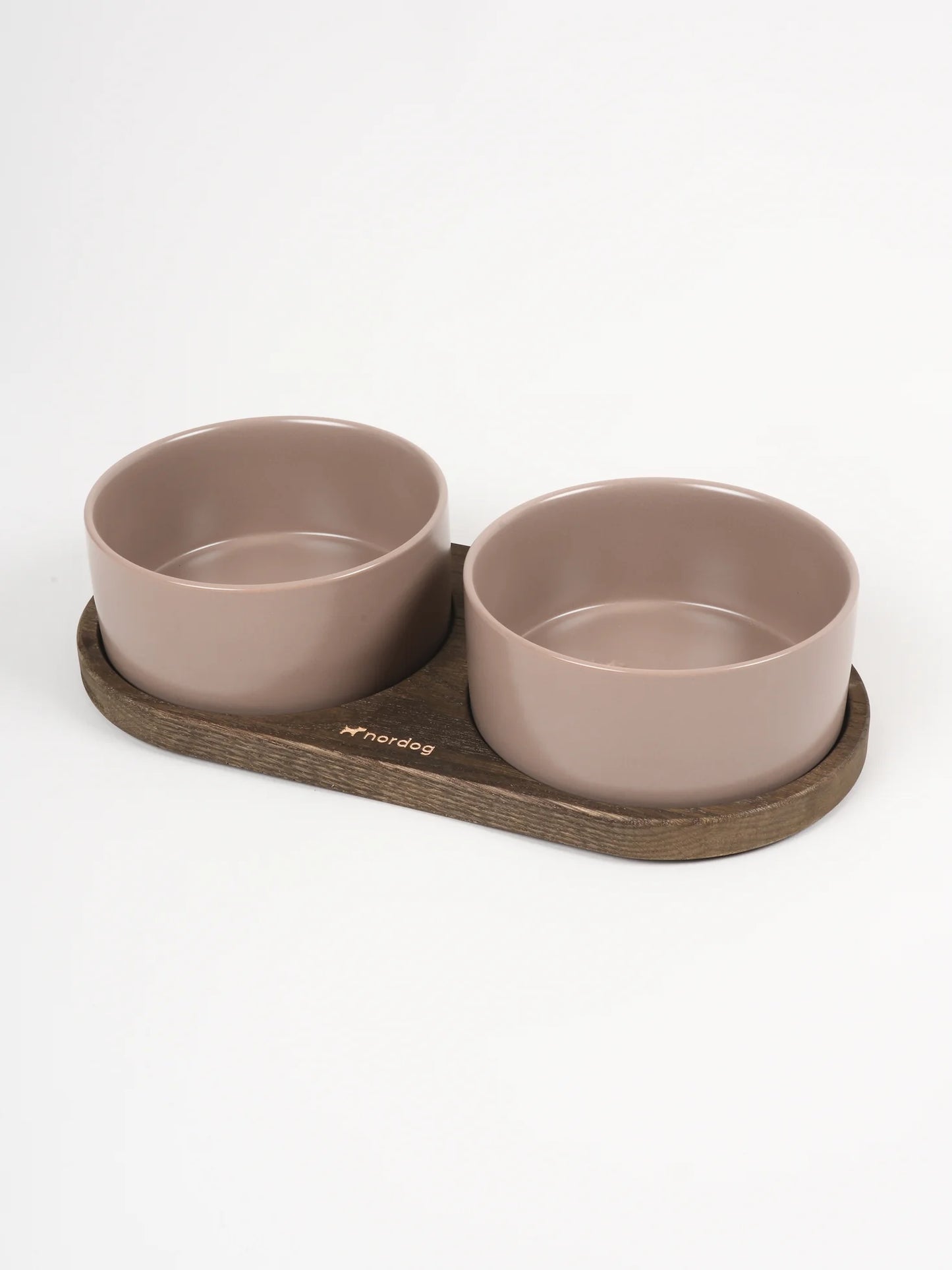 Nordog - Set voerbak/drinkbak Mokka