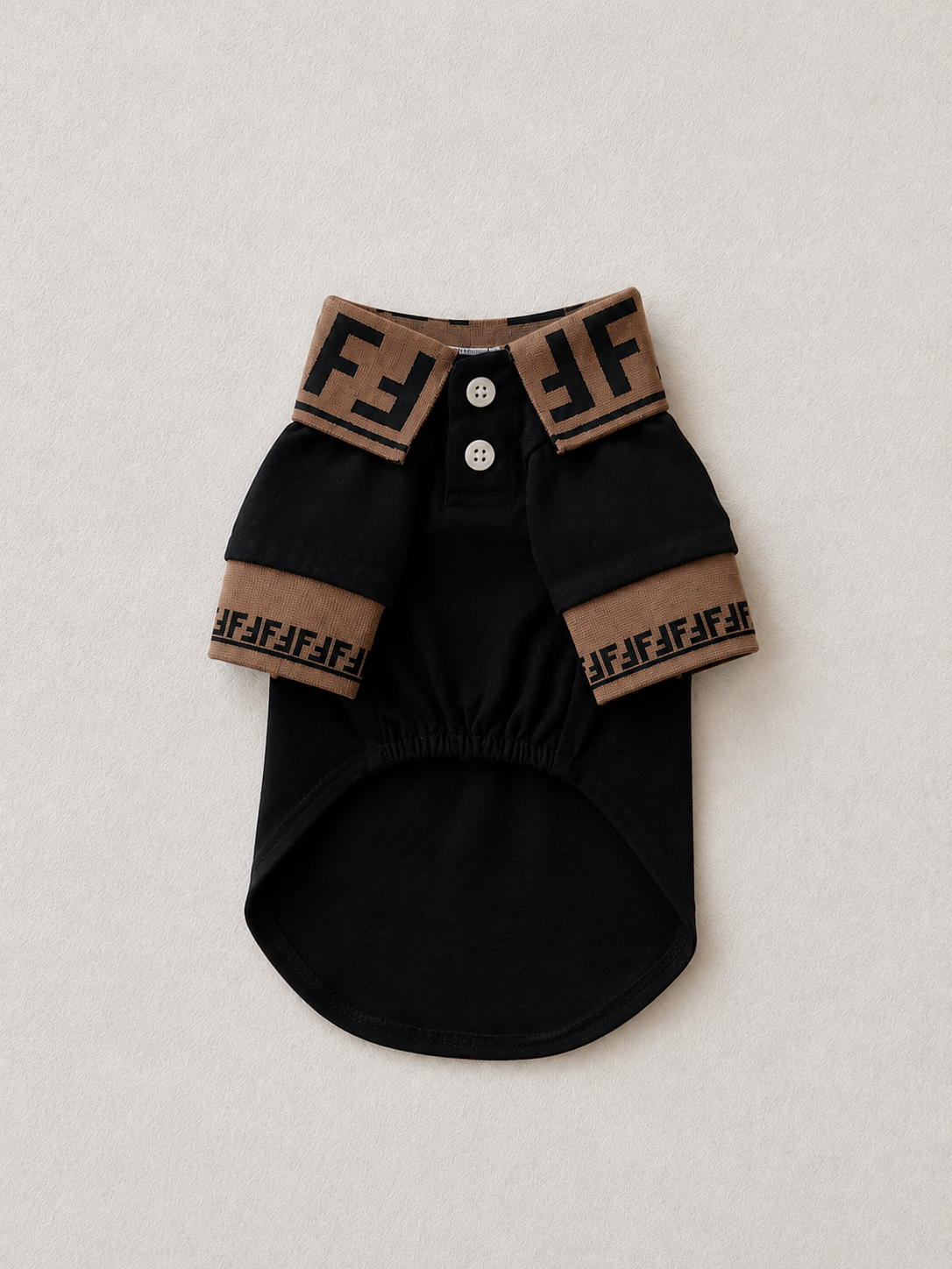 Polo shirt - FF Zwart