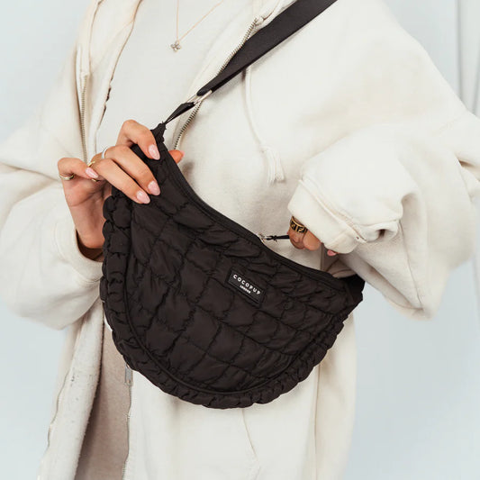 Cocopup London - Crossbody uitlaat tas zwart