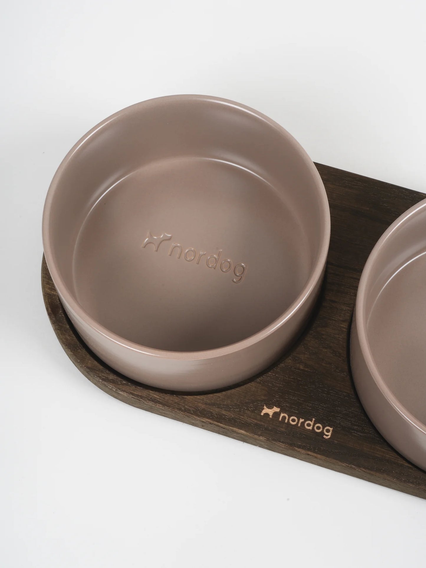 Nordog - Set voerbak/drinkbak Mokka