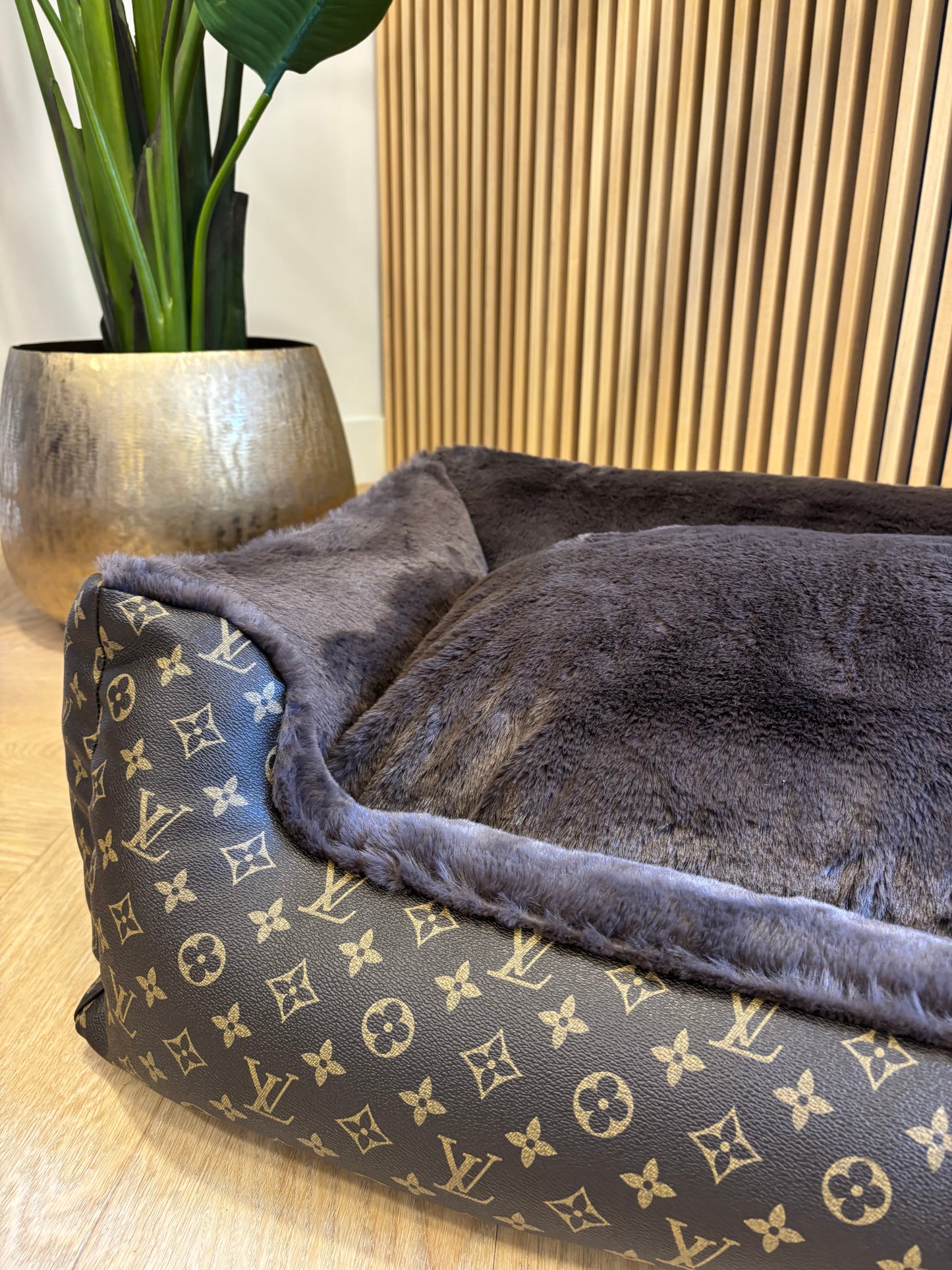 Mand - Leatherlook LV bruin