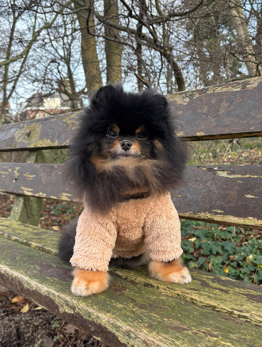 Essentials - Teddy sweater beige