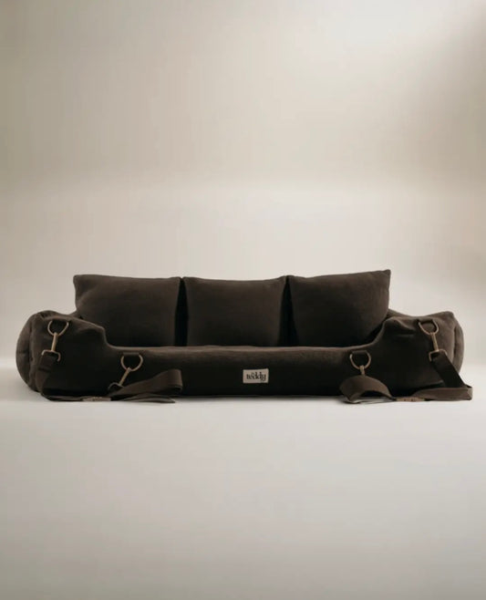 By Teddy - Autostoel chocolade XL