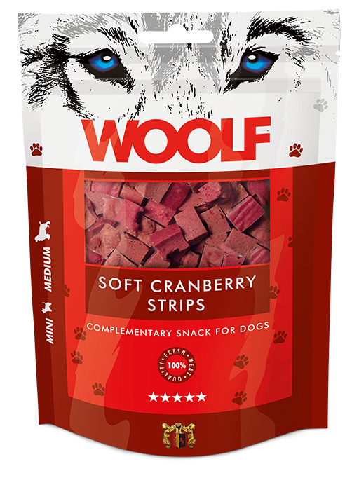 Woolf Soft Cranberry Strips