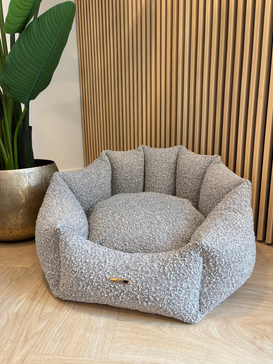 Mand Shell - Bouclé Taupe