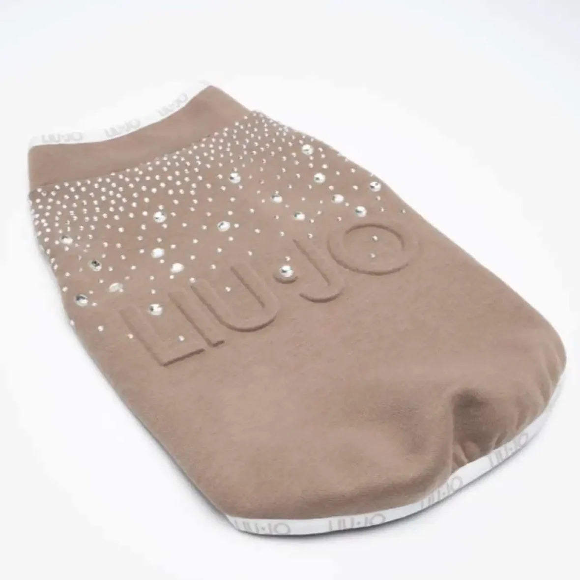 Liu Jo Pets - Trui met steentjes Caramel
