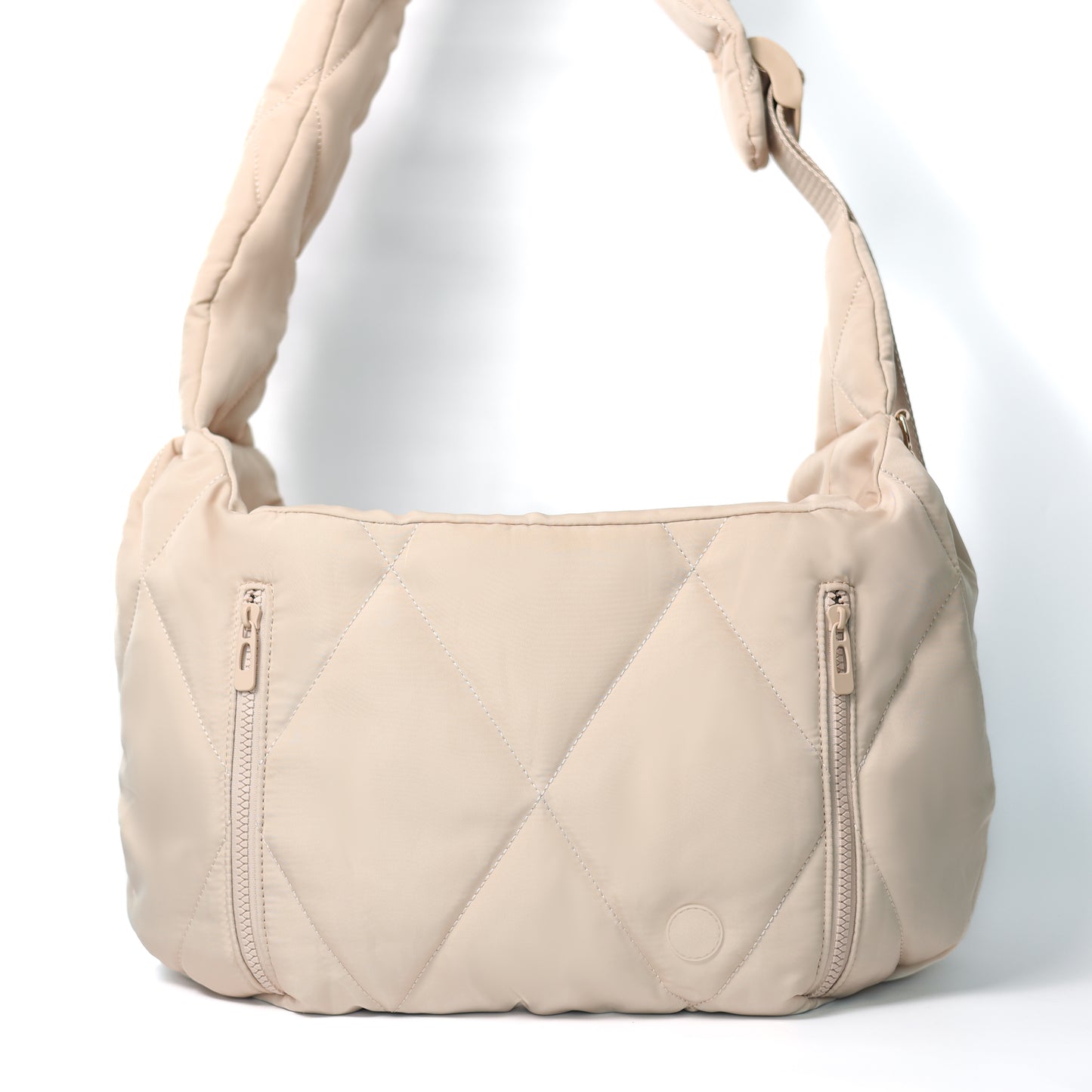 Crossbody hondentas Latte